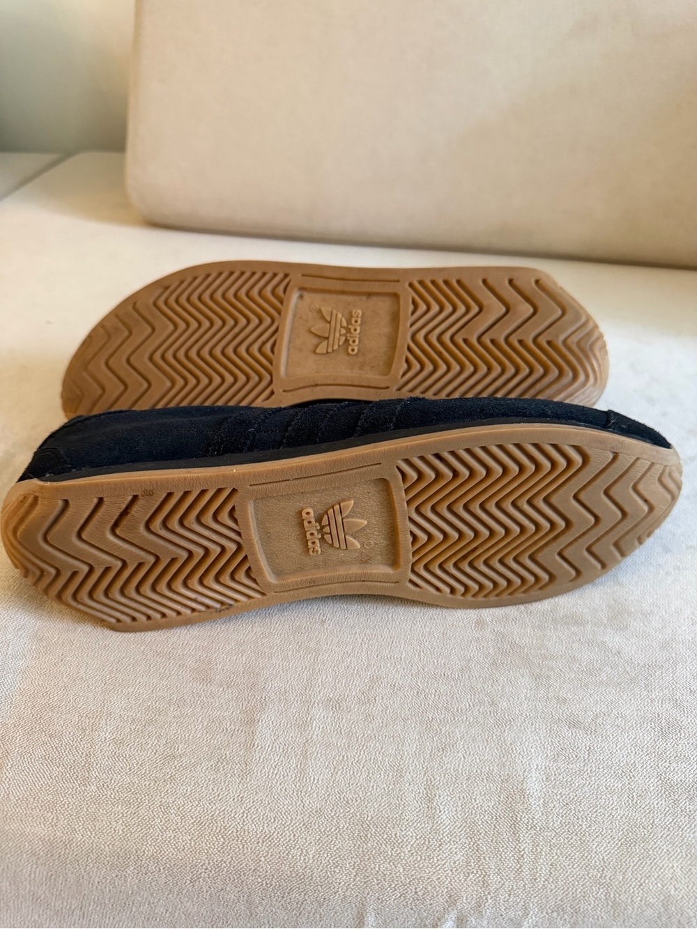 KHAITE Black Suede Low-Profile Athletic Sneakers - Picture 8 of 8